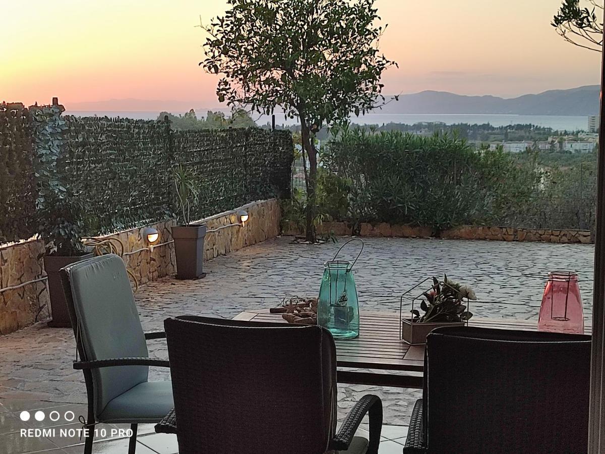 Andrew'S Sunset View Apartment Loutráki Exteriér fotografie