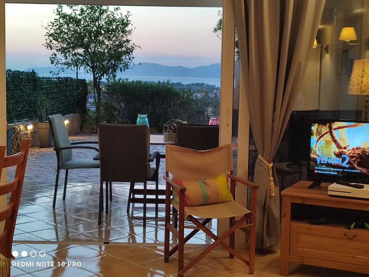 Andrew'S Sunset View Apartment Loutráki Exteriér fotografie