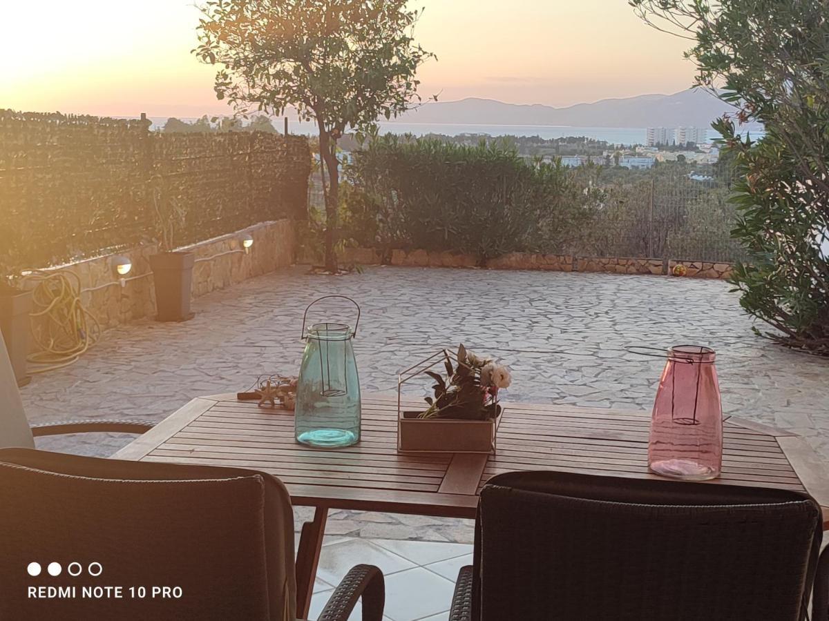 Andrew'S Sunset View Apartment Loutráki Exteriér fotografie