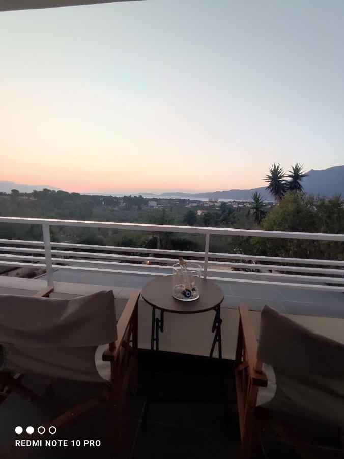 Andrew'S Sunset View Apartment Loutráki Exteriér fotografie