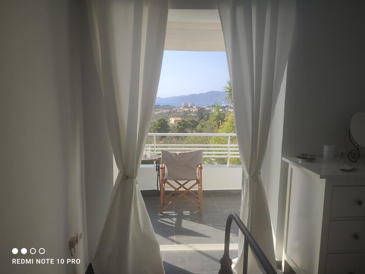 Andrew'S Sunset View Apartment Loutráki Exteriér fotografie